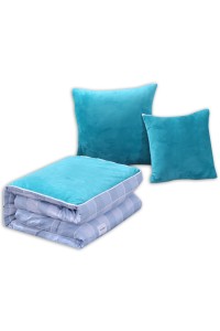 Order solid color plaid crystal velvet dual-purpose pillow quilt Car sofa cushion pillow manufacturer 40*40cm / 45*45cm / 50*50cm TAGS Neighborhood Welfare Association Booth Game Show Online Event ZOOM MEETING Event TEE, Online Event Gifts SKBD027 front view